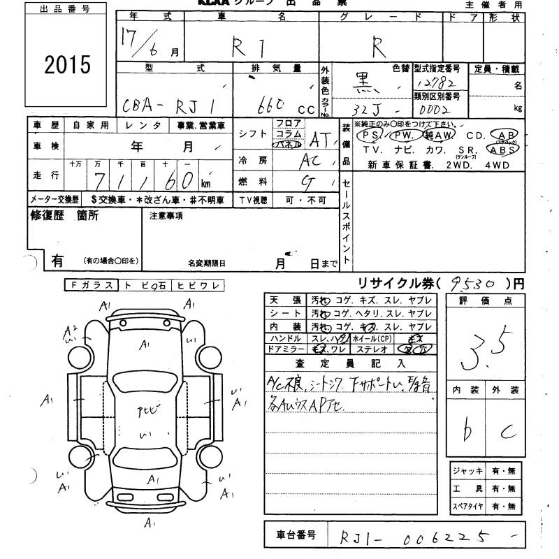 SUBARU R1