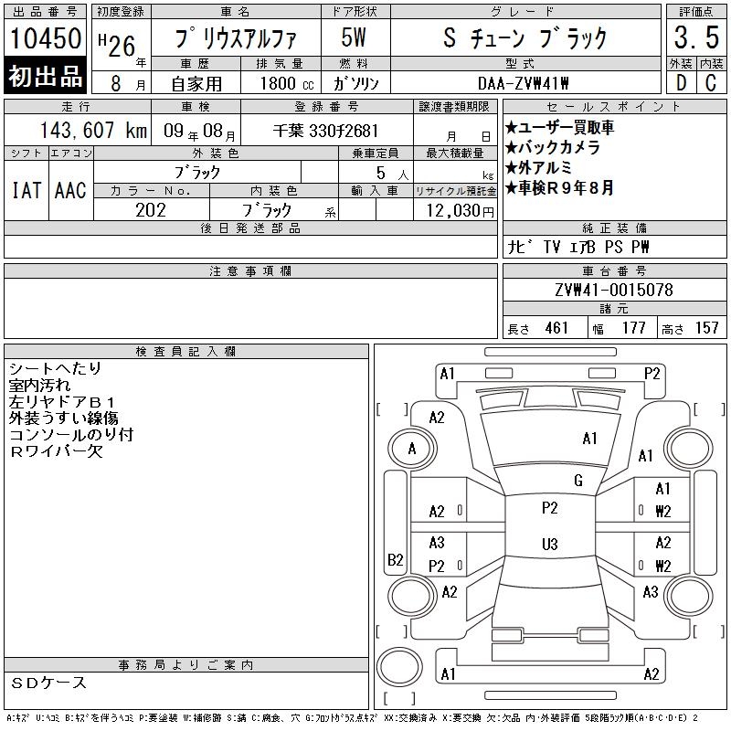 TOYOTA PRIUS ALPHA