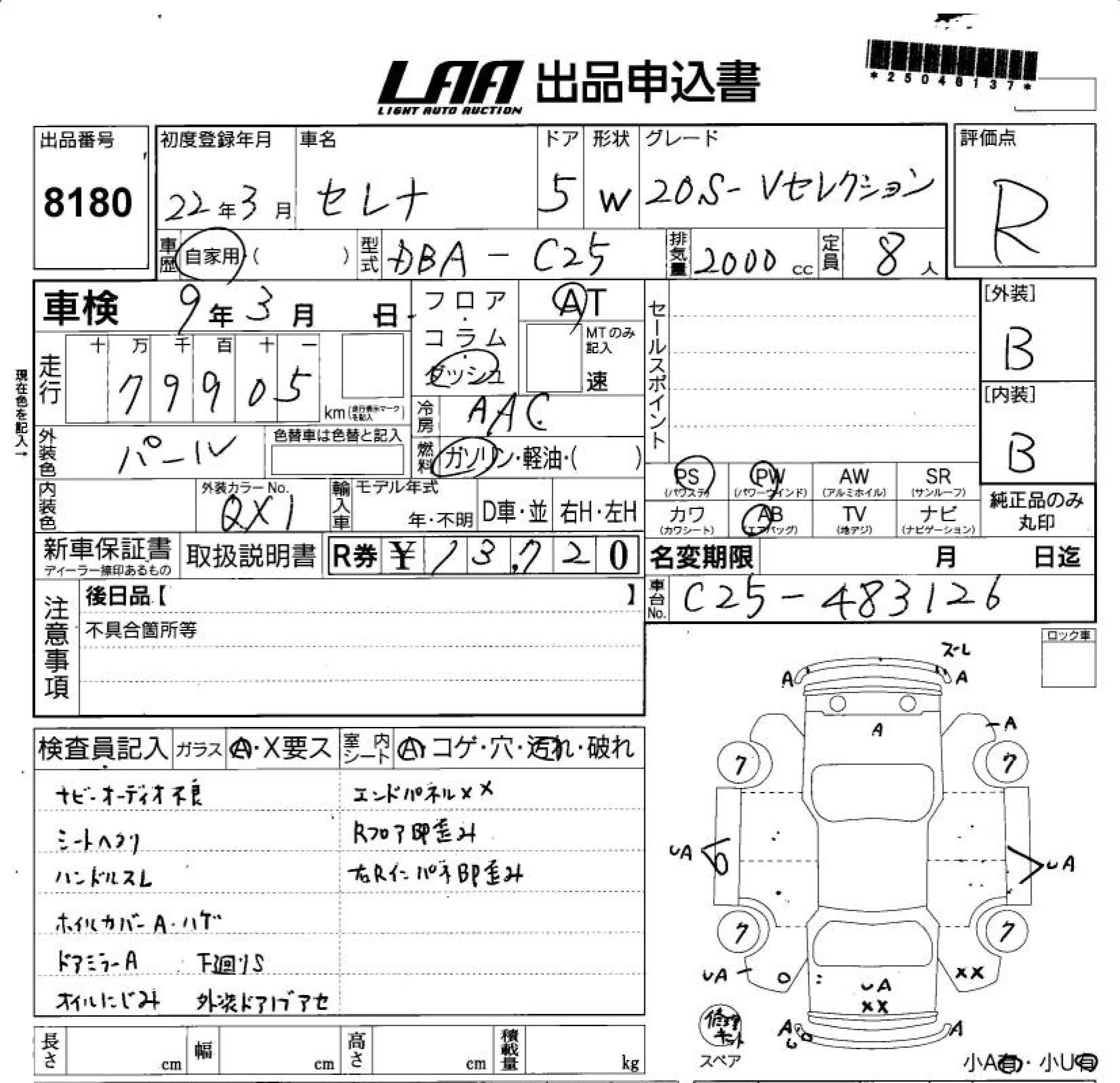 NISSAN SERENA