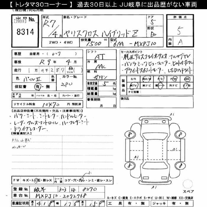 TOYOTA YARIS CROSS