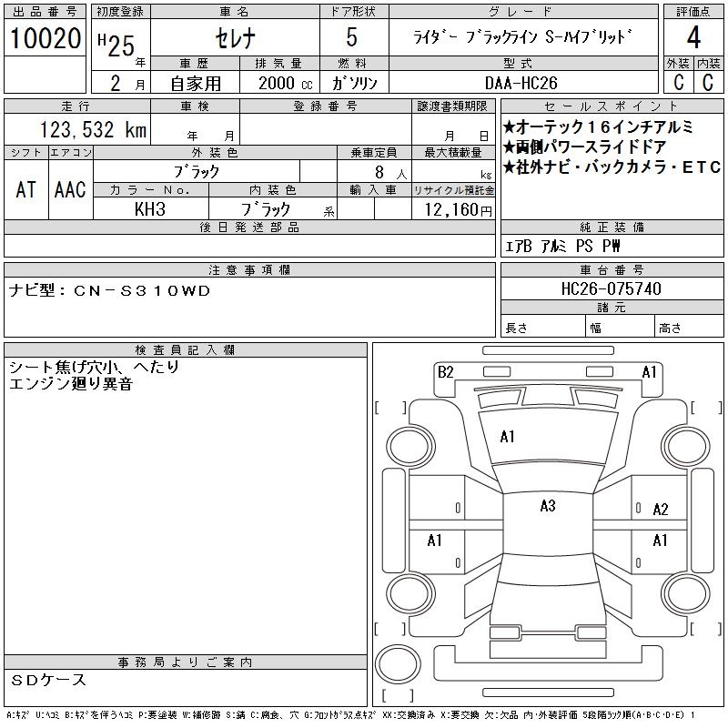 NISSAN SERENA