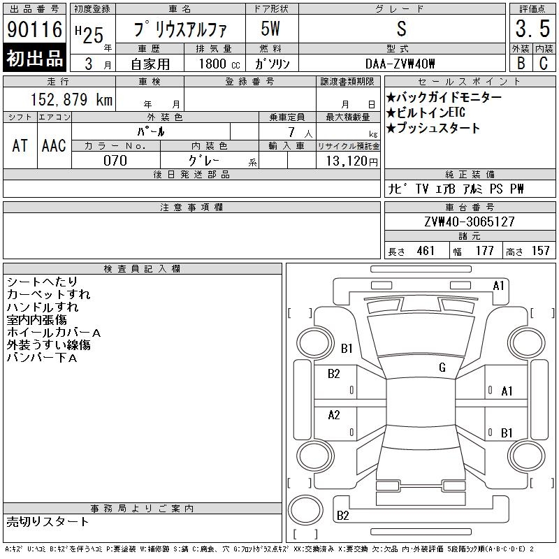 TOYOTA PRIUS ALPHA