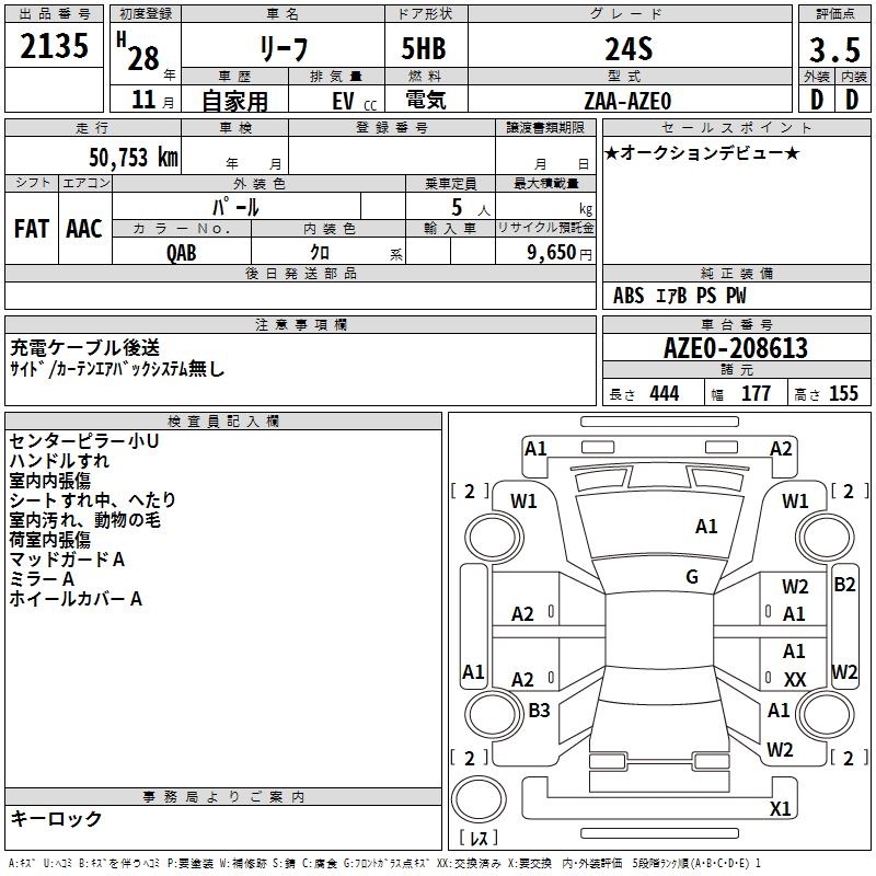 NISSAN LEAF