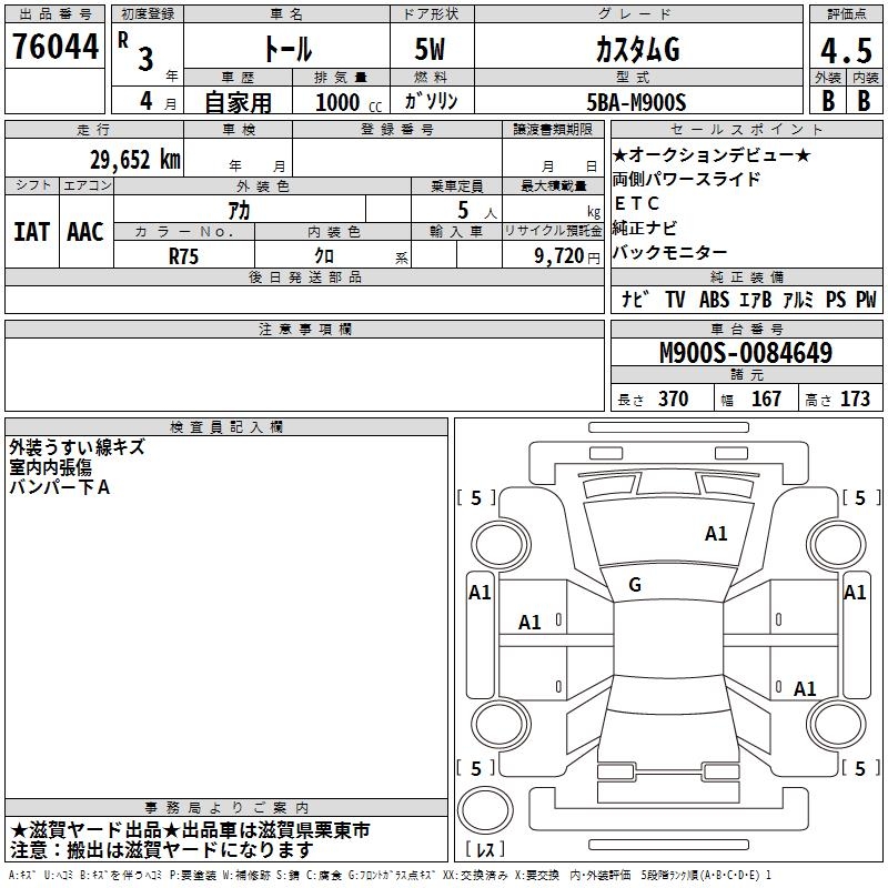 DAIHATSU THOR