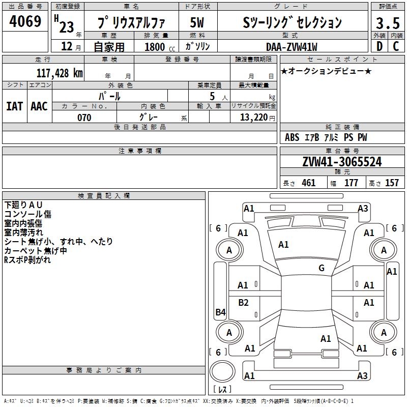 TOYOTA PRIUS ALPHA