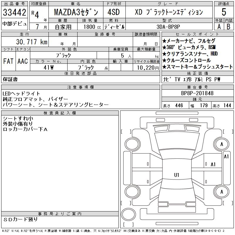 MAZDA MAZDA3