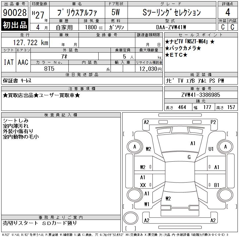 TOYOTA PRIUS ALPHA
