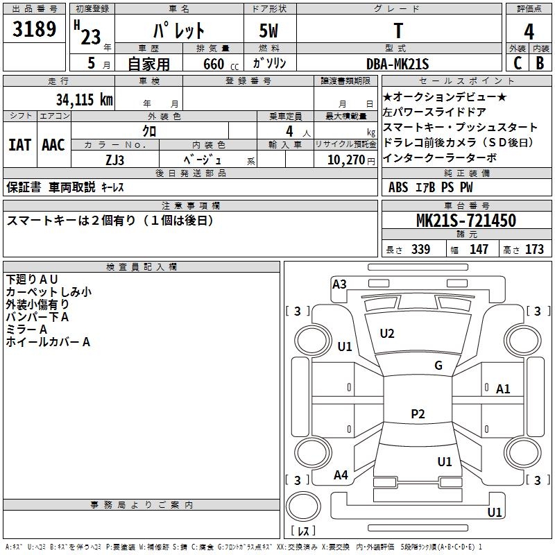 SUZUKI PALETTE