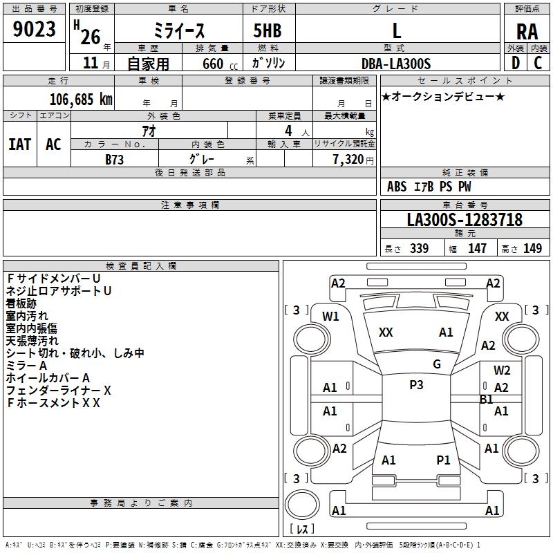 DAIHATSU MIRA E:S