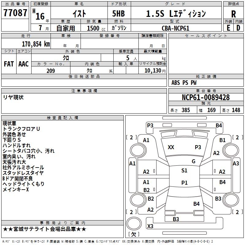 TOYOTA IST