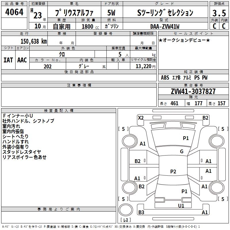 TOYOTA PRIUS ALPHA