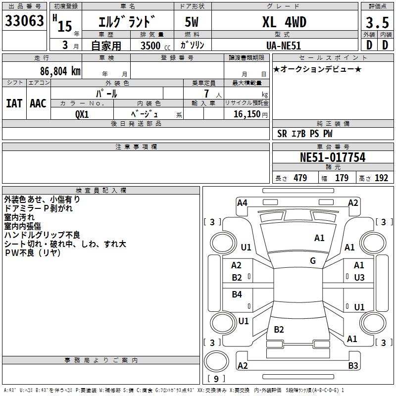 NISSAN ELGRAND