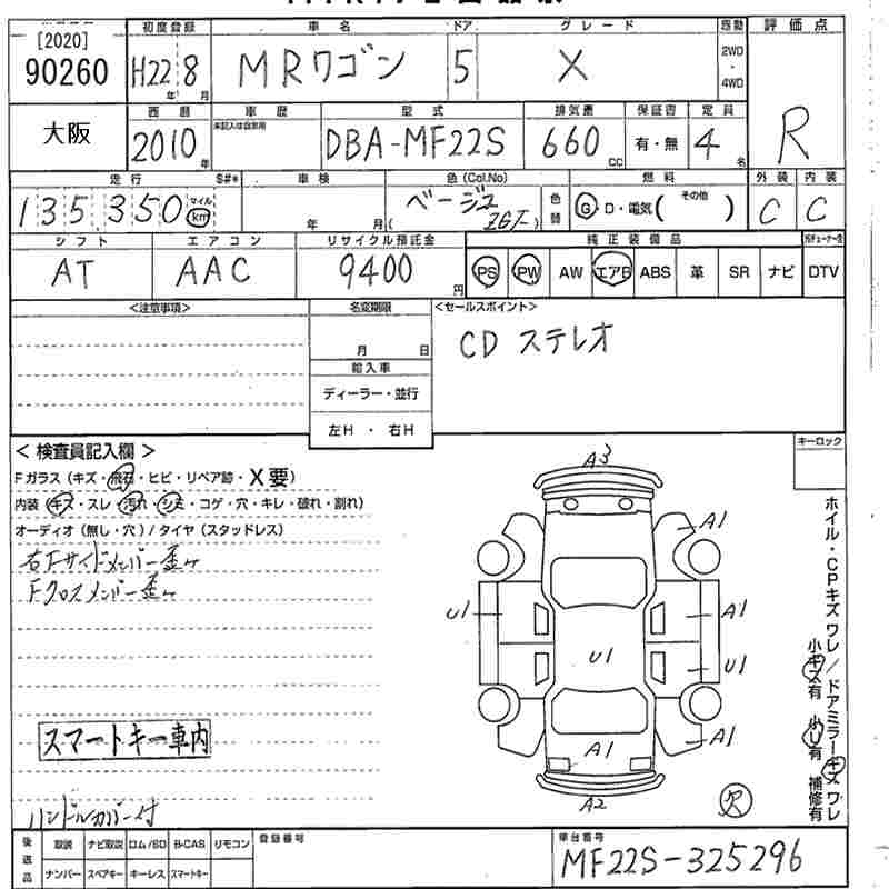 SUZUKI MR WAGON