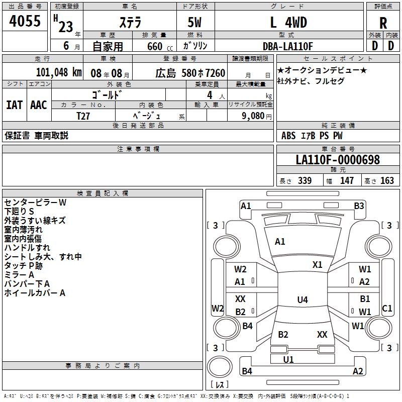SUBARU STELLA