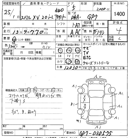 SUBARU XV