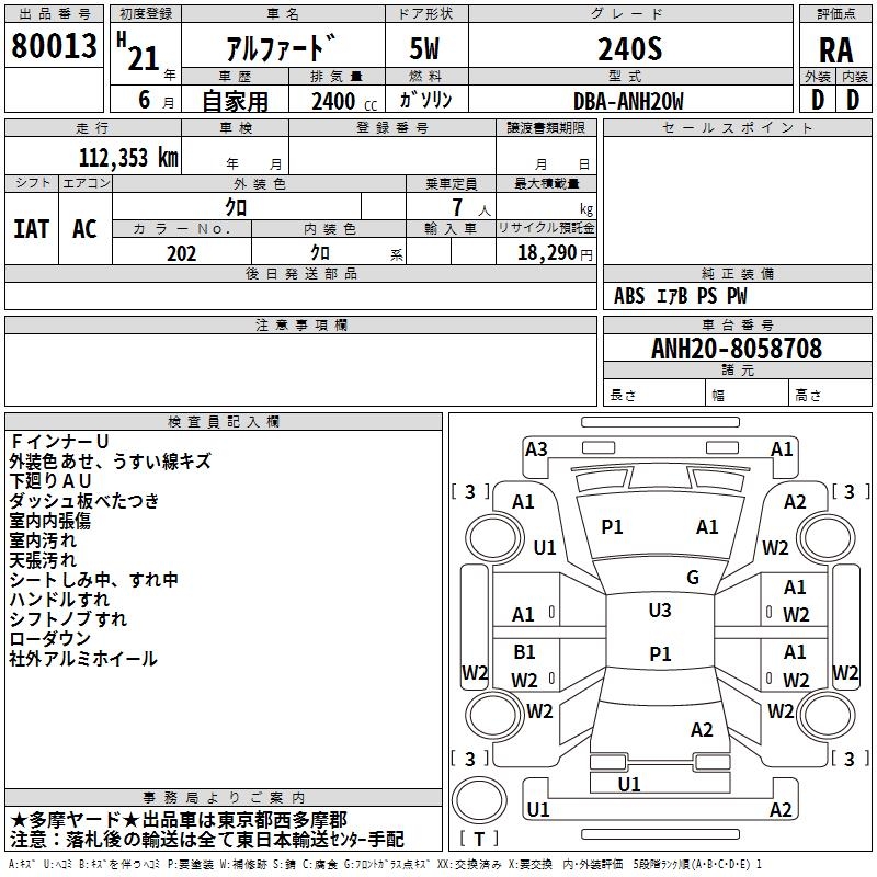 TOYOTA ALPHARD
