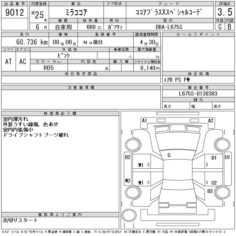 DAIHATSU MIRA COCOA