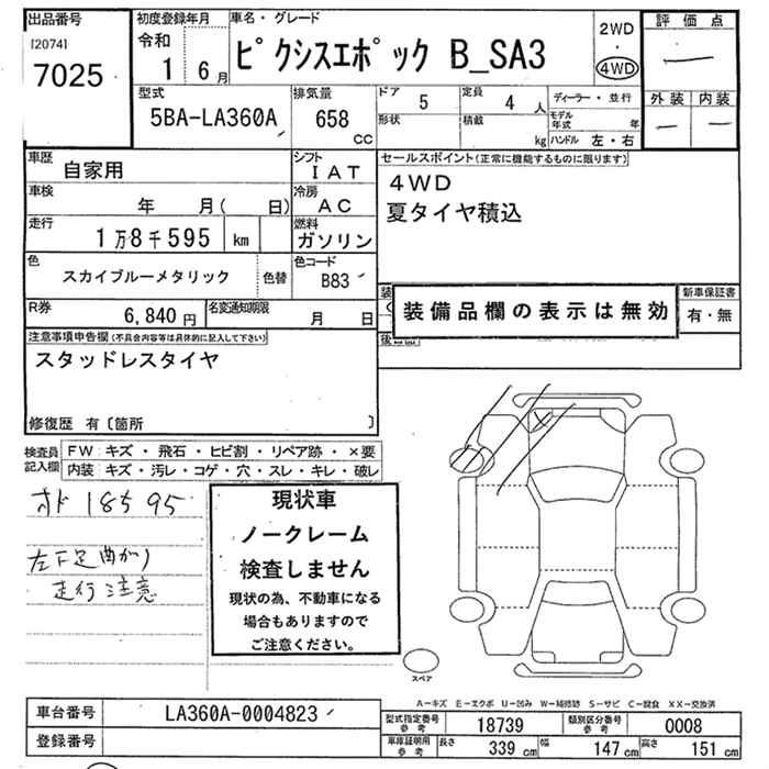 TOYOTA PIXIS EPOCH