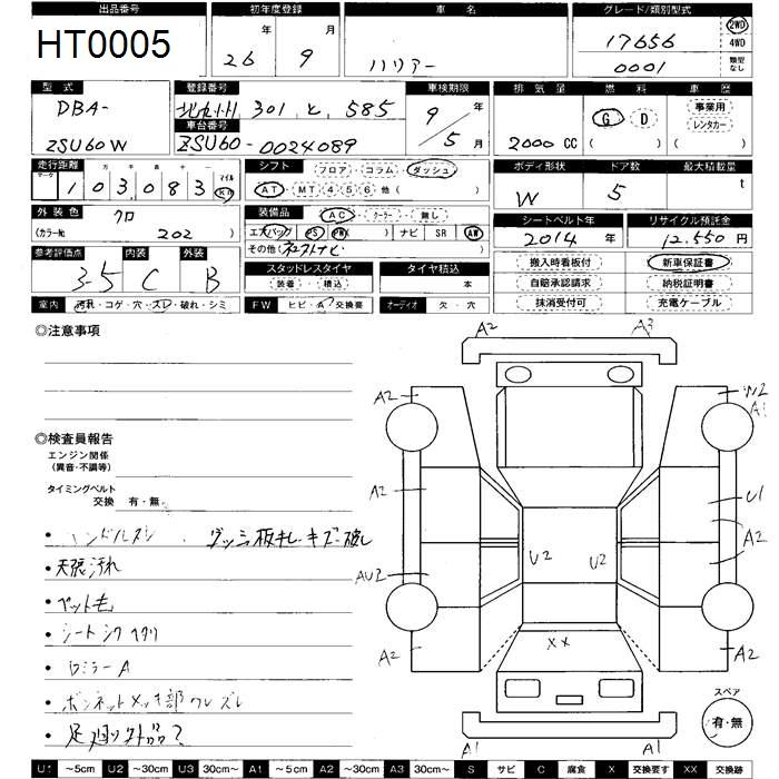 TOYOTA HARRIER