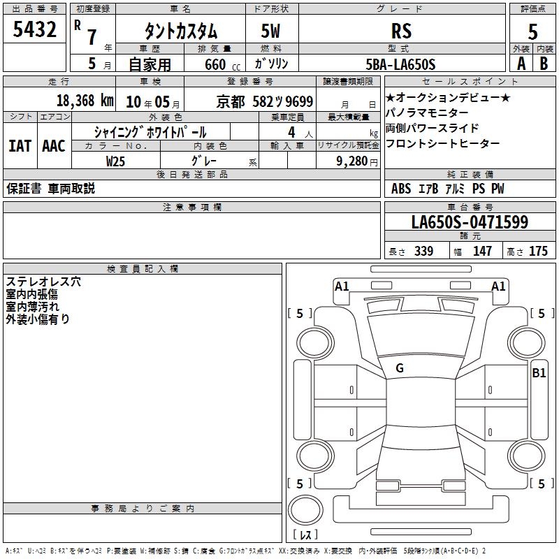 DAIHATSU TANTO