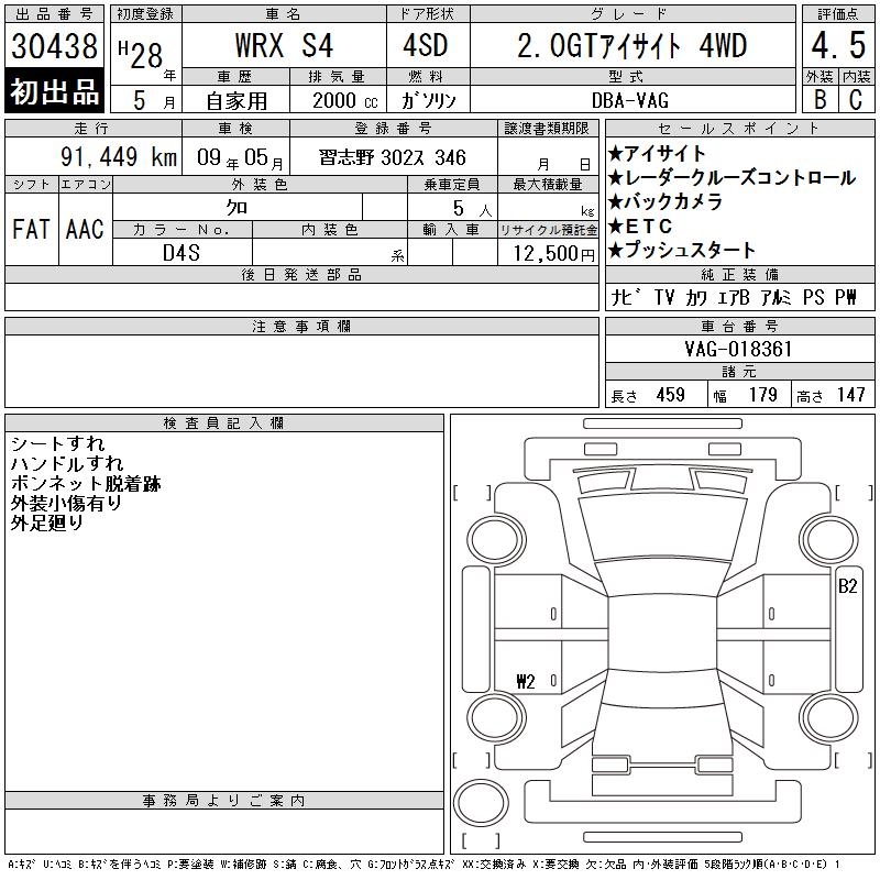 SUBARU IMPREZA WRX
