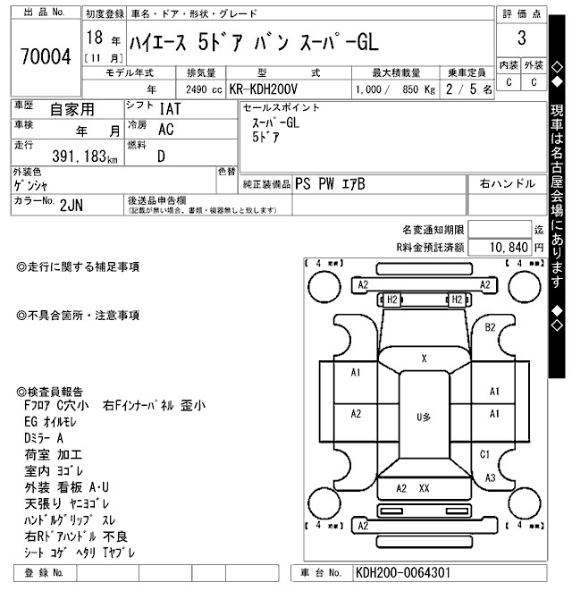 TOYOTA REGIUS ACE
