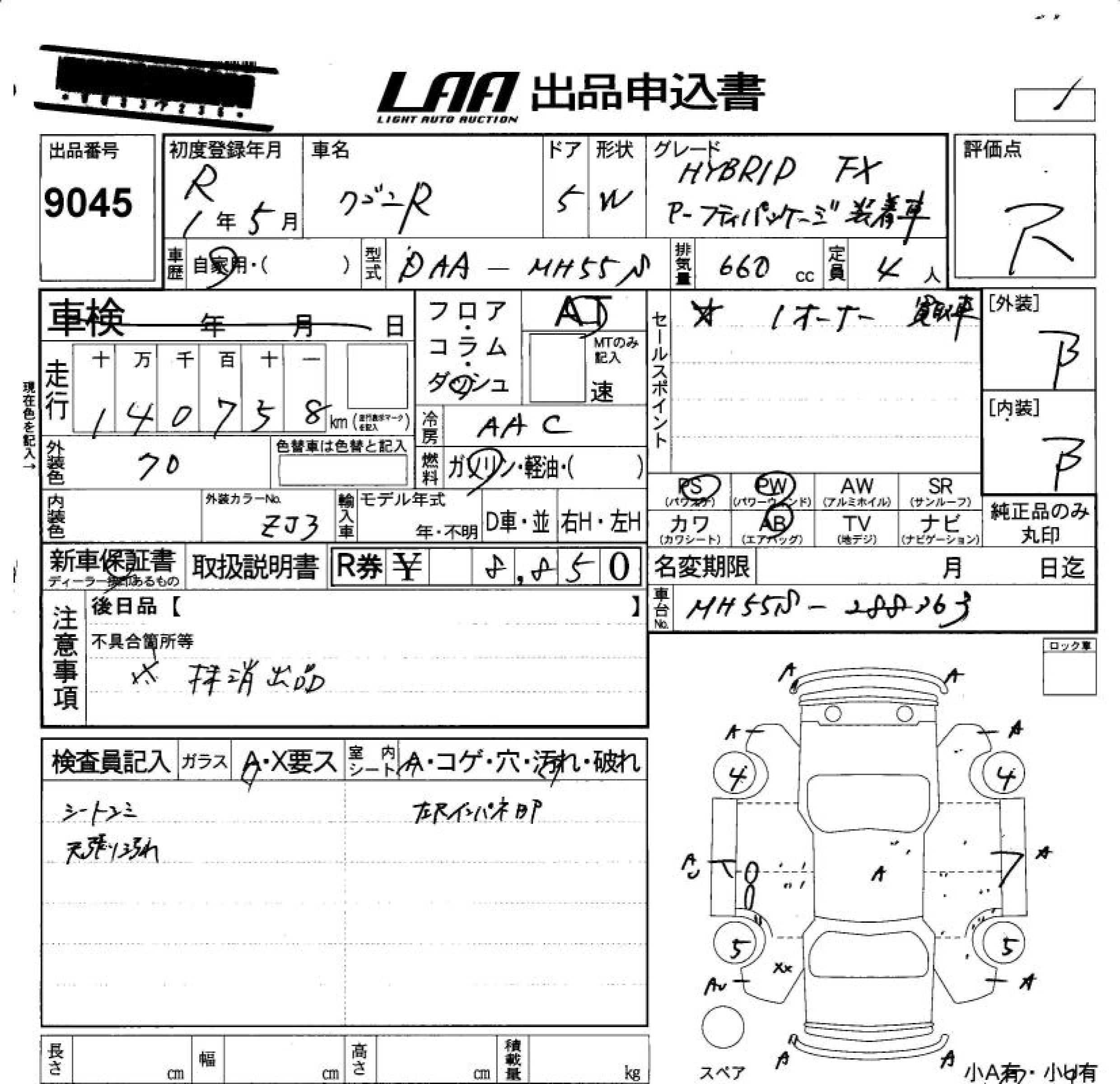 SUZUKI WAGON R