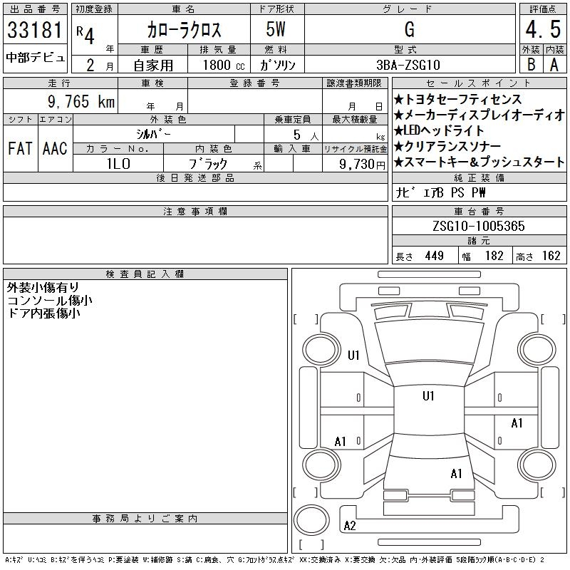 TOYOTA COROLLA CROSS