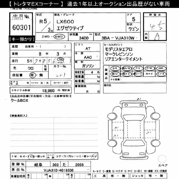 LEXUS LX600