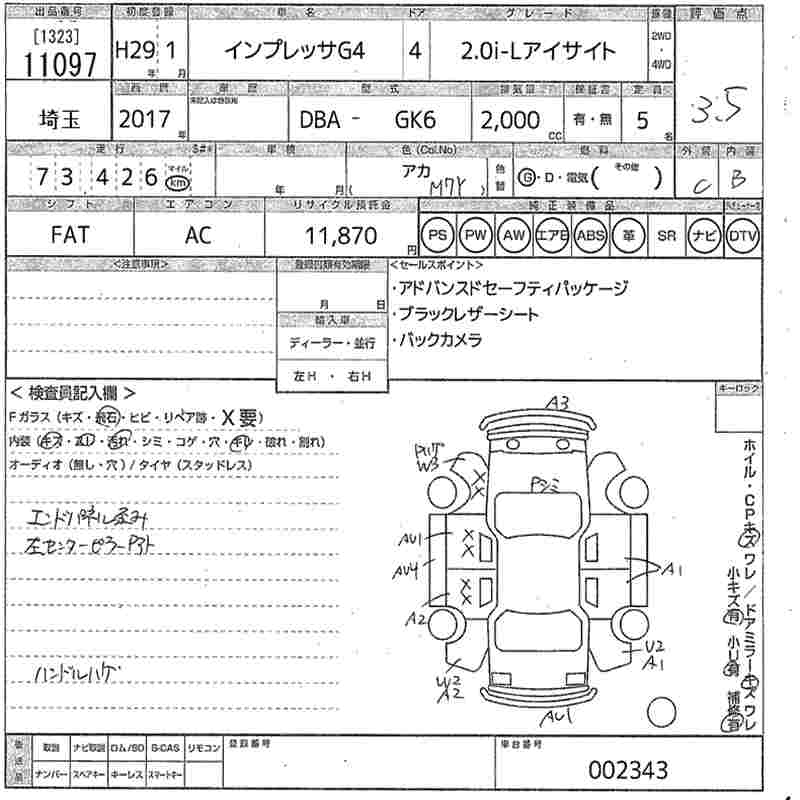 SUBARU IMPREZA
