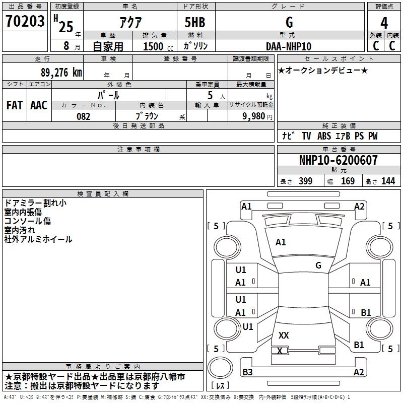 TOYOTA AQUA