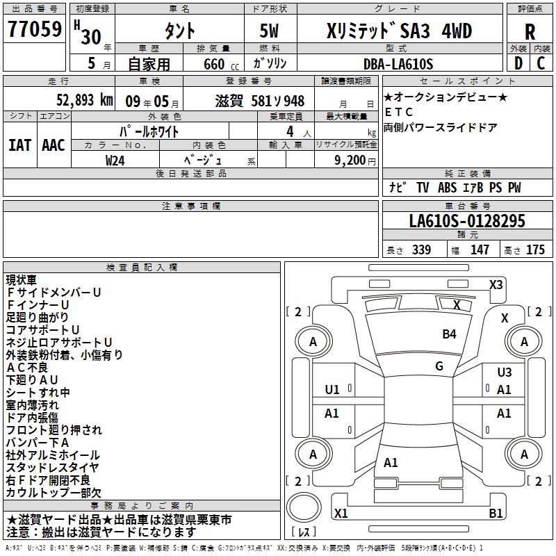 DAIHATSU TANTO