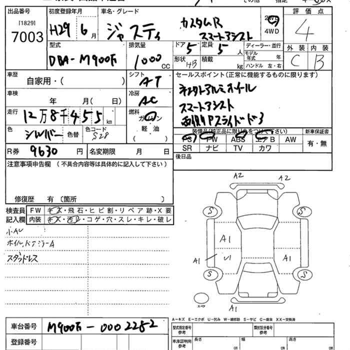SUBARU JUSTY