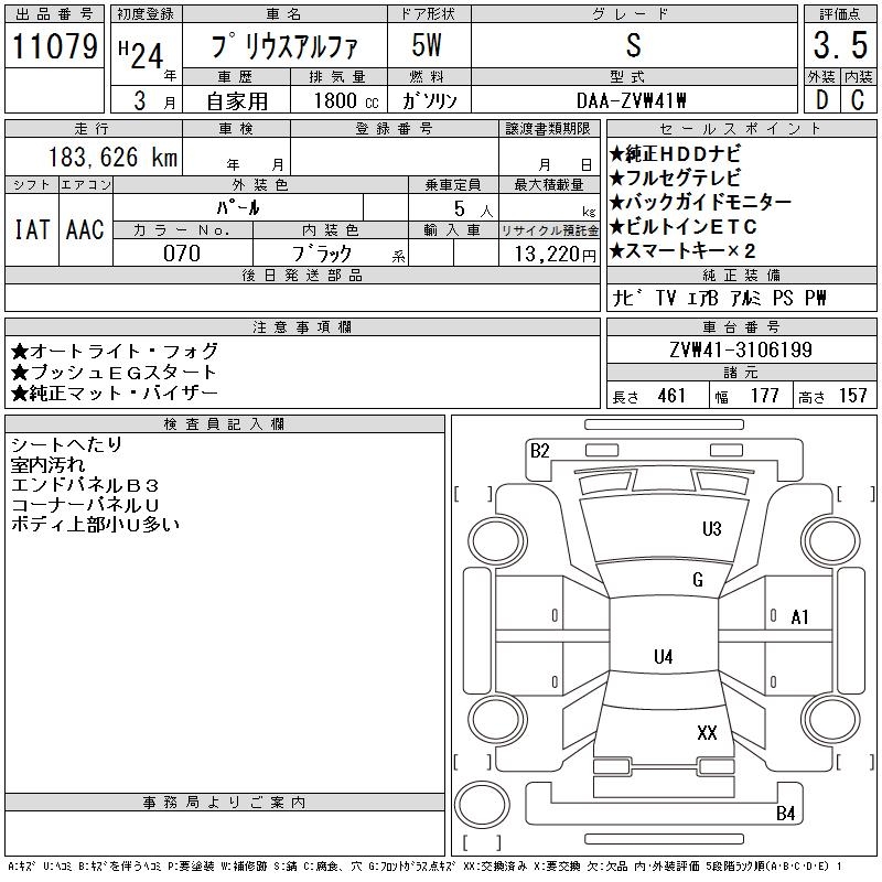 TOYOTA PRIUS ALPHA