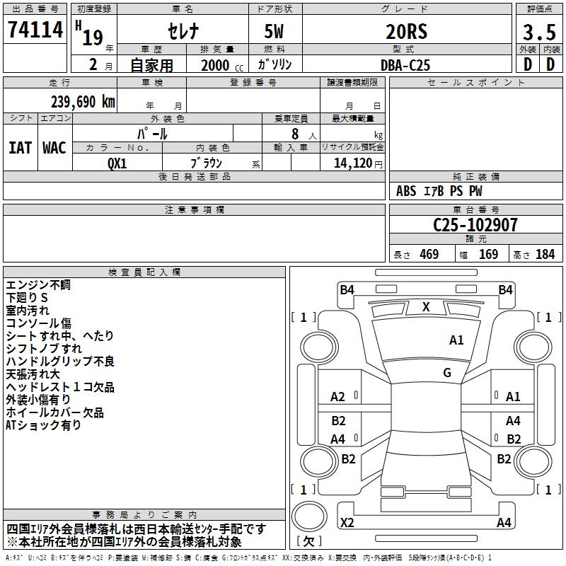 NISSAN SERENA