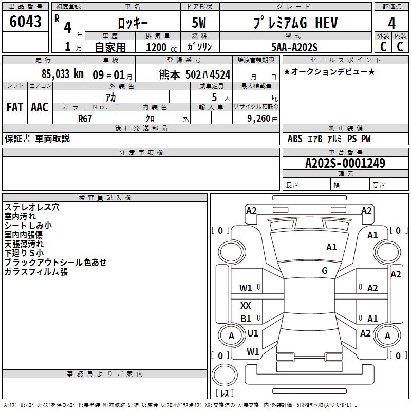 DAIHATSU ROCKY