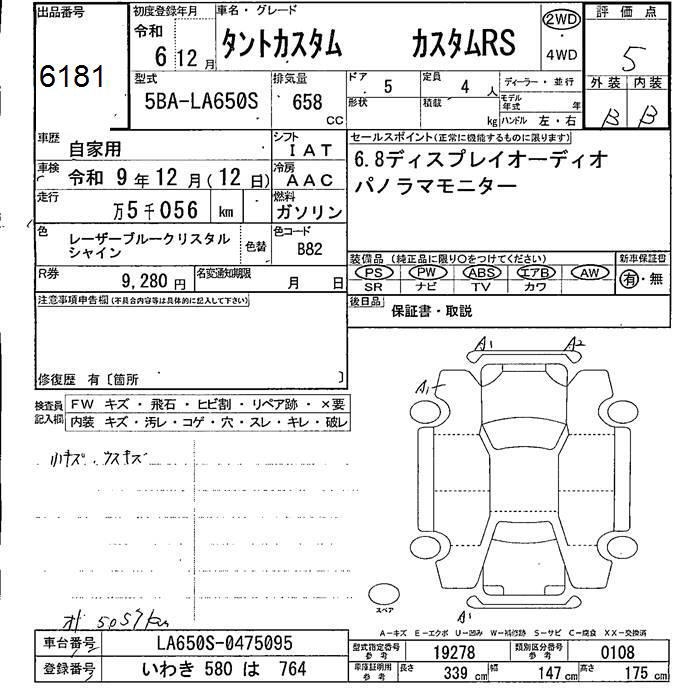 DAIHATSU TANTO