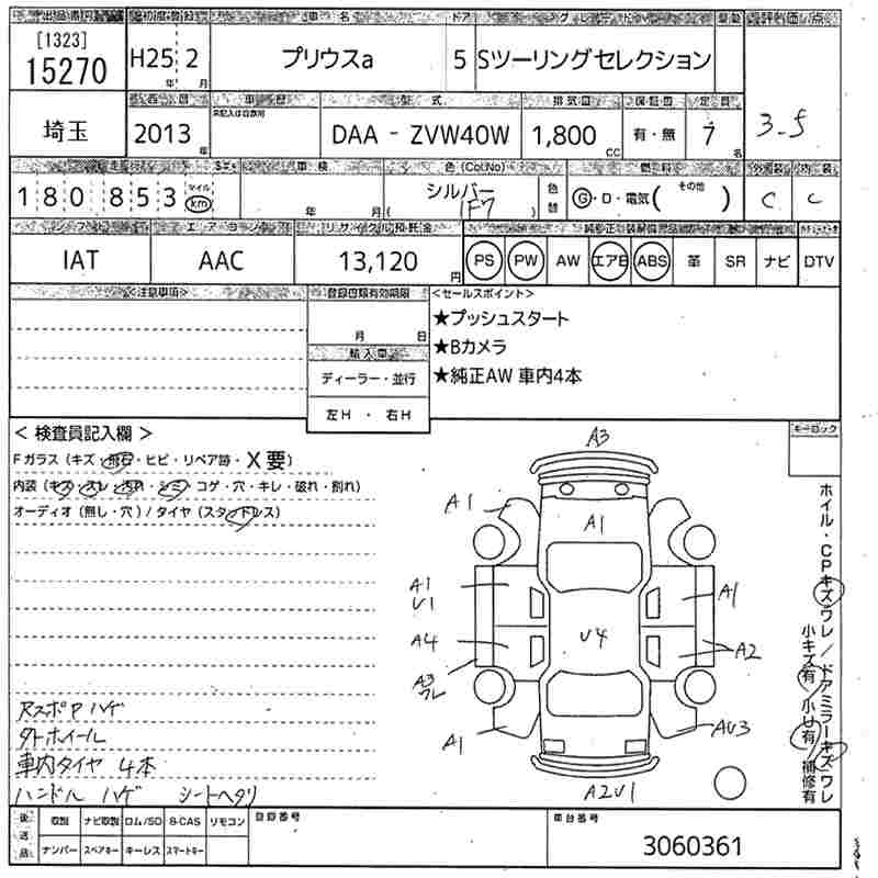 TOYOTA PRIUS ALPHA