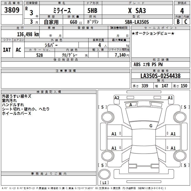 DAIHATSU MIRA E:S