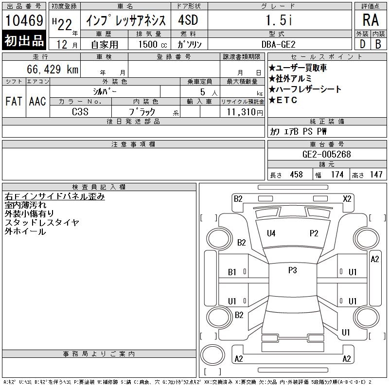 SUBARU IMPREZA