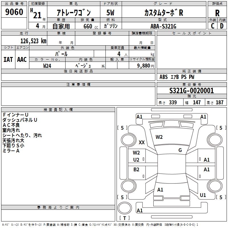 DAIHATSU ATRAI
