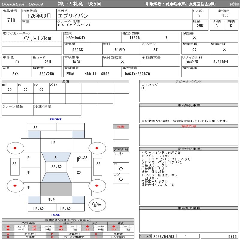 SUZUKI EVERY