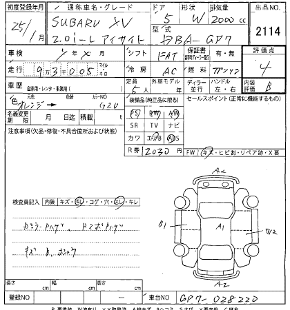 SUBARU XV