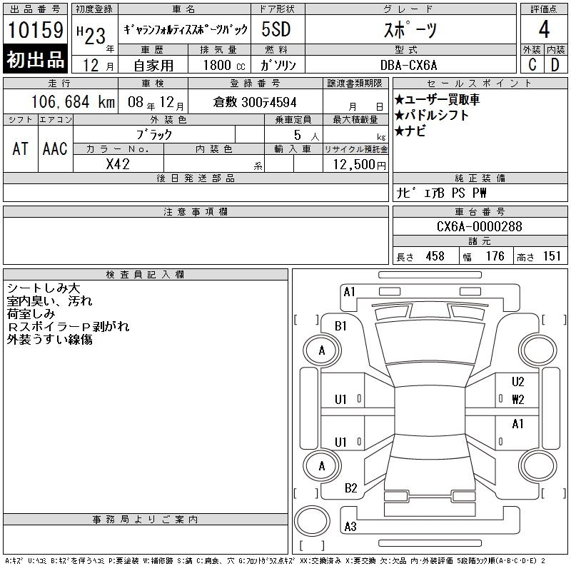MITSUBISHI GALANT FORTIS