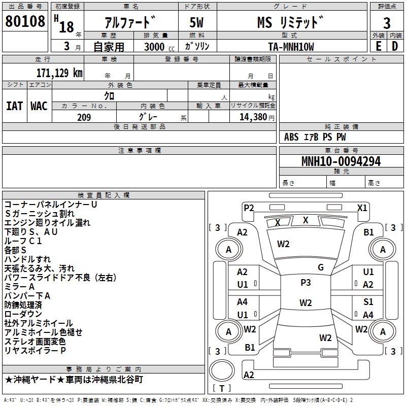TOYOTA ALPHARD