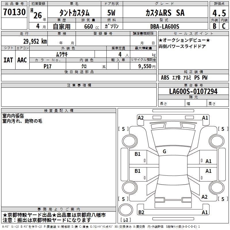 DAIHATSU TANTO