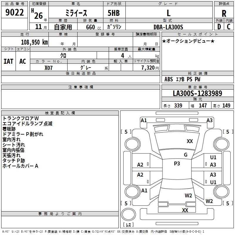 DAIHATSU MIRA E:S