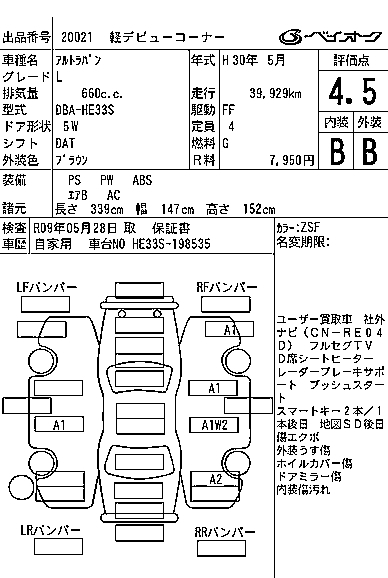 SUZUKI ALTO LAPIN