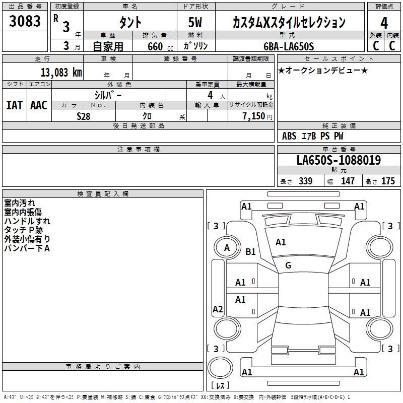 DAIHATSU TANTO