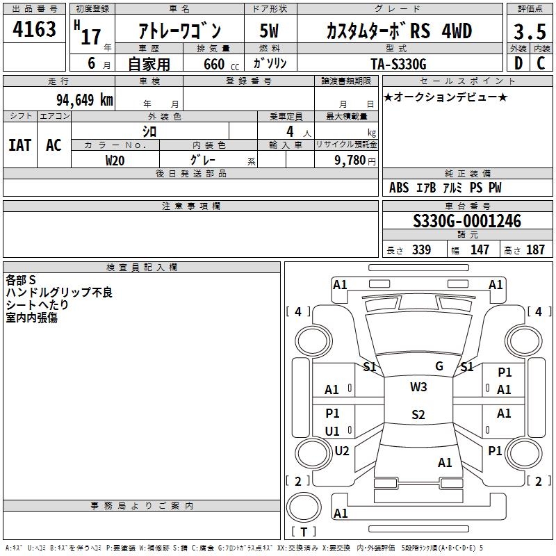 DAIHATSU ATRAI